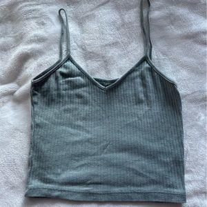 brandy green tank top